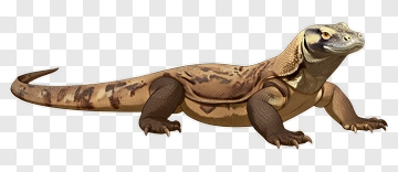 Realistic Lizard With Detailed Skin Patterns PNG