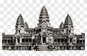 Angkor Wat Temple Complex PNG