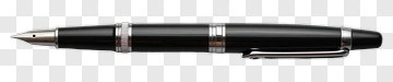 Black Fountain Pen PNG
