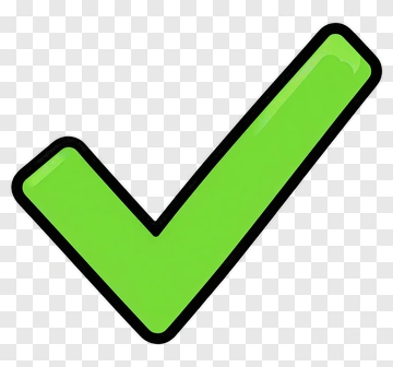 Green Check Mark PNG