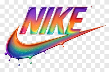 Colorful Nike Logo PNG