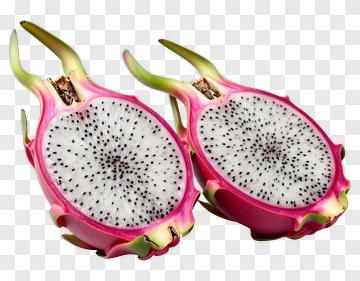 Sliced Dragon Fruit PNG