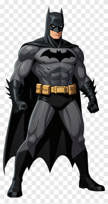 Cartoon Superhero Batman PNG