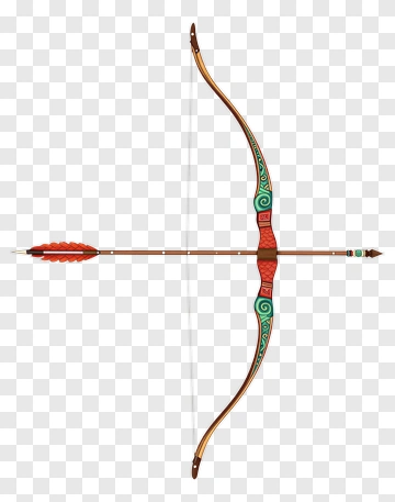 Decorative Bow And Arrow PNG