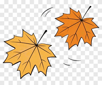 Autumn Leaves Blowing In The Wind PNG