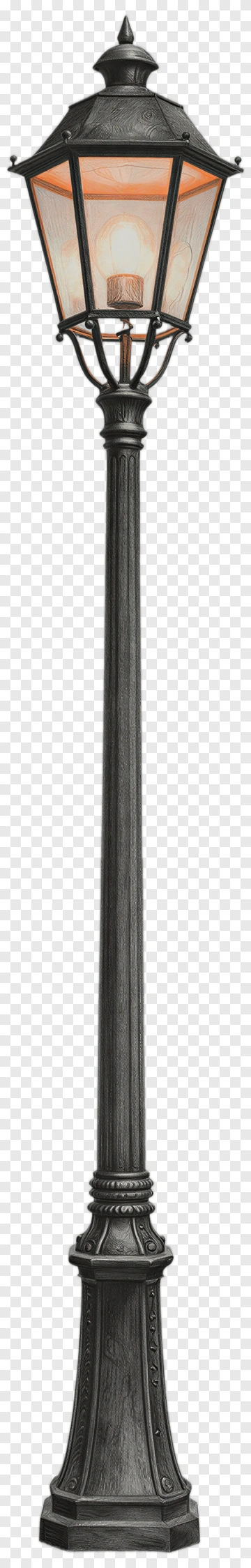 Vintage Street Lamp PNG