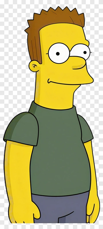 Cartoon Character With Green Shirt PNG