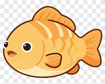 Cartoon Goldfish PNG
