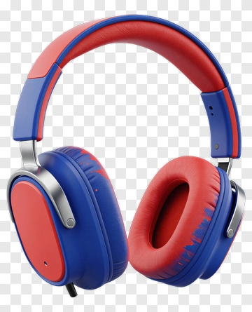 Colorful Headphones PNG