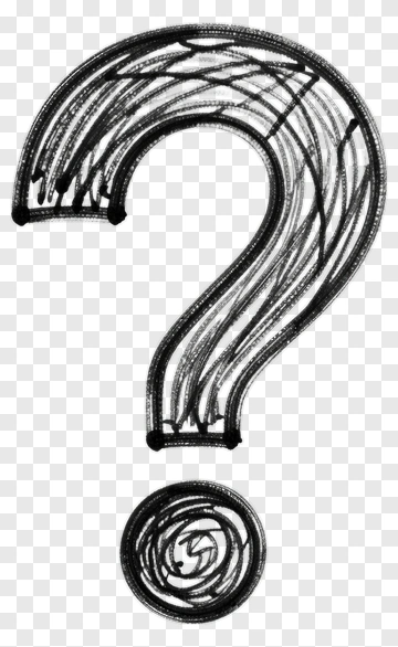 Hand Drawn Question Mark PNG