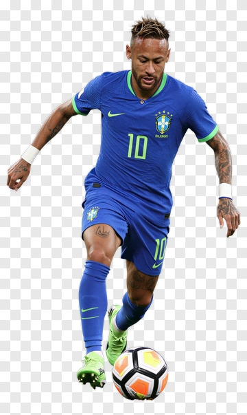 Football Player Kicking A Ball PNG