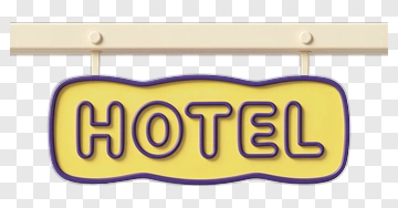 Hotel Sign PNG