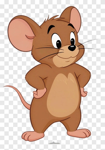 Cartoon Mouse Character PNG