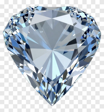 Heart-Shaped Diamond PNG