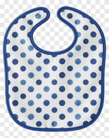 Polka Dot Baby Bib PNG