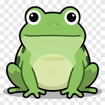 Cartoon Frog PNG