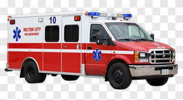 Milton City Fire Department Ambulance PNG