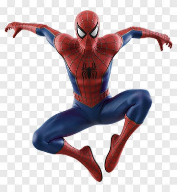 Spider-Man Jumping In Action PNG
