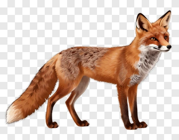Realistic Fox PNG