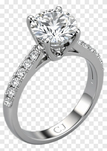 Diamond Engagement Ring PNG