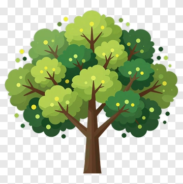 Colorful Tree PNG