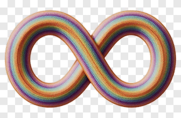 Colorful Infinity Symbol PNG
