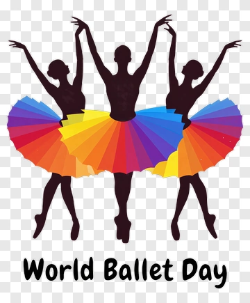 World Ballet Day Celebration With Dancers PNG