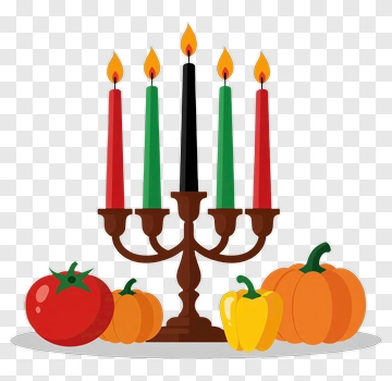 Colorful Candle Holder With Pumpkins And Vegetables PNG