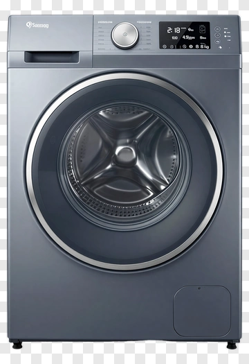 Front-Loading Washing Machine PNG