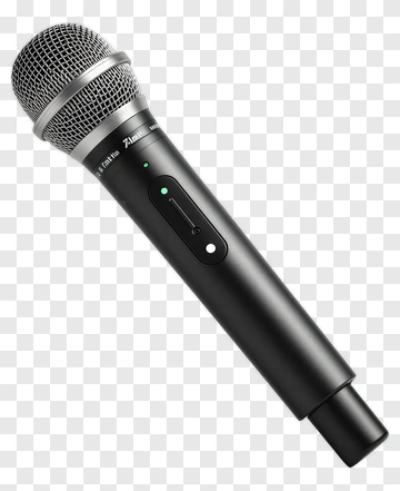 Black Microphone PNG