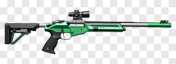 Green Sniper Rifle PNG
