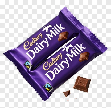 Cadbury Dairy Milk Chocolate Bars PNG