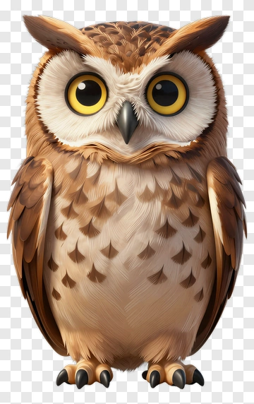 Cartoon Owl PNG