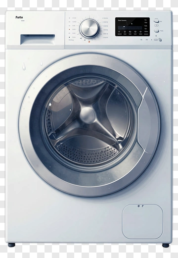 Front-Loading Washing Machine PNG