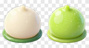 Colorful Jelly Dessert On A Plate PNG