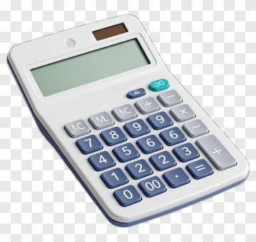 Calculator With Numeric Keypad PNG