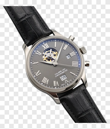 Luxury Watch With Roman Numerals PNG