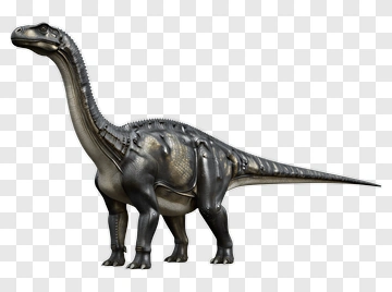 Realistic Dinosaur Standing PNG