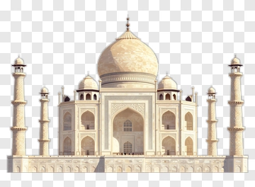 Taj Mahal Architectural Structure PNG