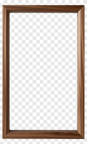 Wooden Picture Frame PNG