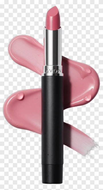 Avon Lipstick With Pink Swatches PNG