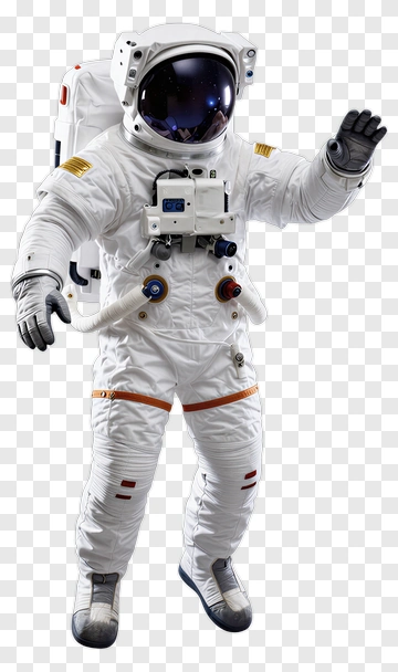 Astronaut In Space Suit PNG