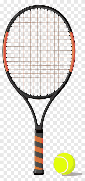 Tennis Racket And Ball PNG
