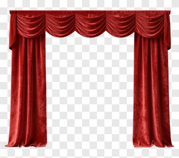 Red Velvet Curtain PNG