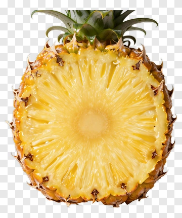 Fresh Pineapple Slice PNG