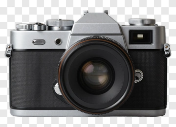 Vintage Camera With Lens PNG