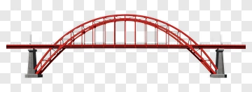 Red Arch Bridge PNG