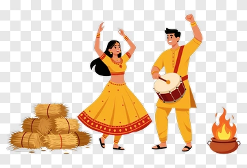 Couple Dancing During Festival Celebration PNG