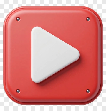 Red Play Button PNG