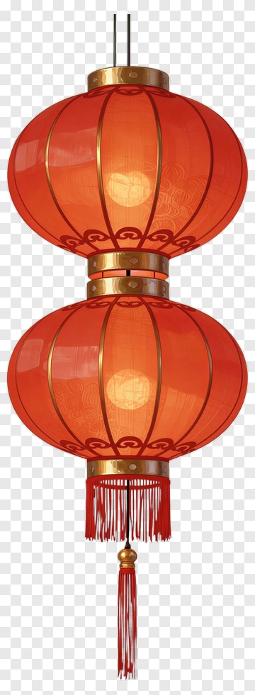 Red Chinese Lantern PNG